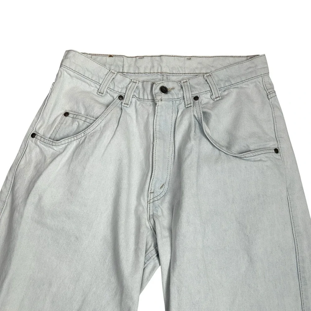 VTG 90's Levi's Silvertab Loose Fit 33x34 Light Wash‎ Skater Grunge Made In USA